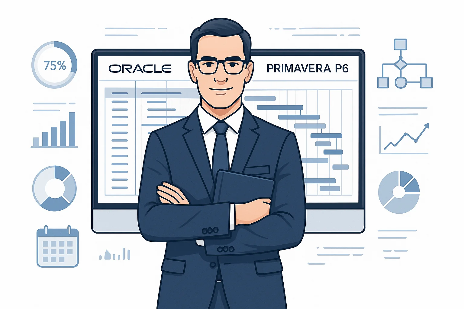 سرفصلهای دوره آموزش برنامه ریزی و کنترل پروژه با نرم افزار Oracle Primavera P6