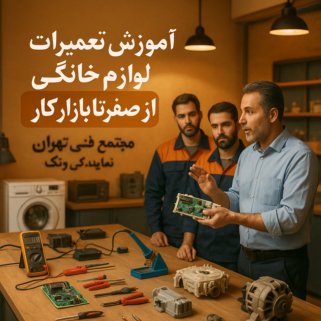 10. سوالات متداول درباره آموزش تعمیرات لوازم خانگی در تهران