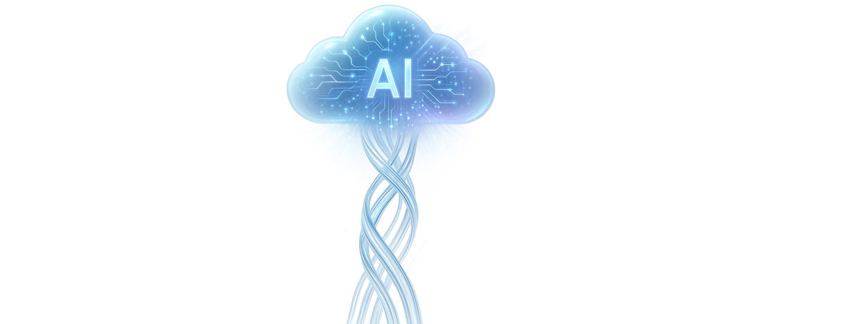  نقش زیرساخت فیبر نوری در دیتاسنترها و Cloud AI- نقش فیبر نوری در گسترش هوش مصنوعی ابری (Cloud AI)